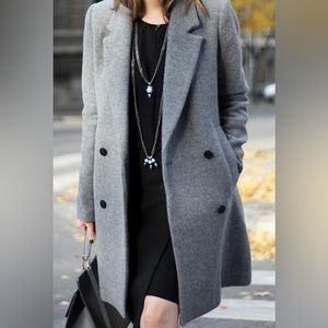 Zara TRF Double Breasted Coat